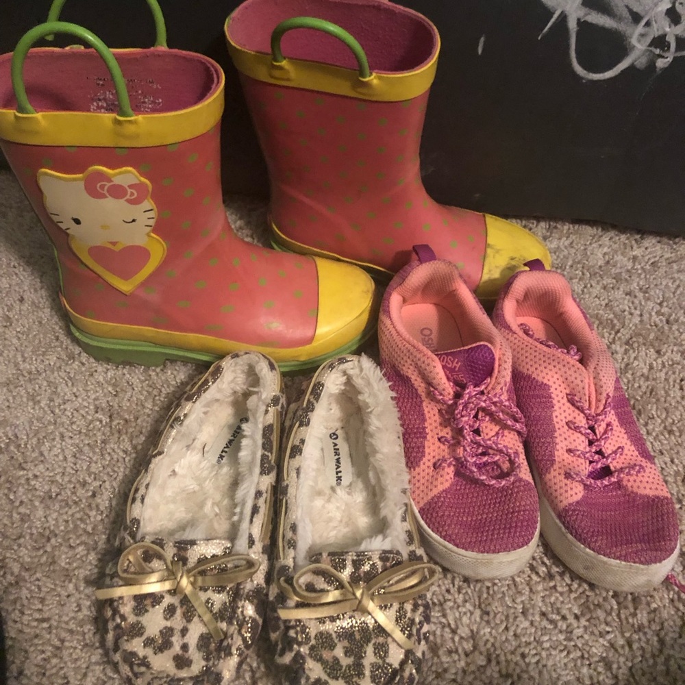 Toddler girls size 11 shoe lot
